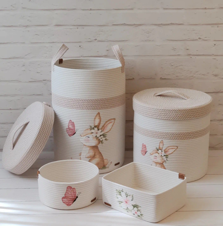 ست سیسمونی طرح خرگوش و پروانه (۱)