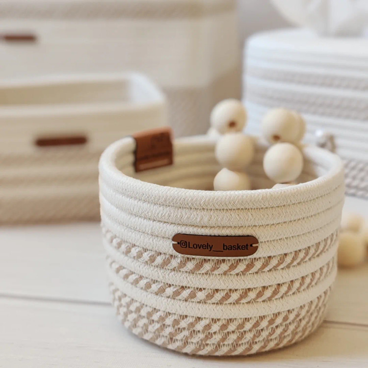 سبد گرد نقلی