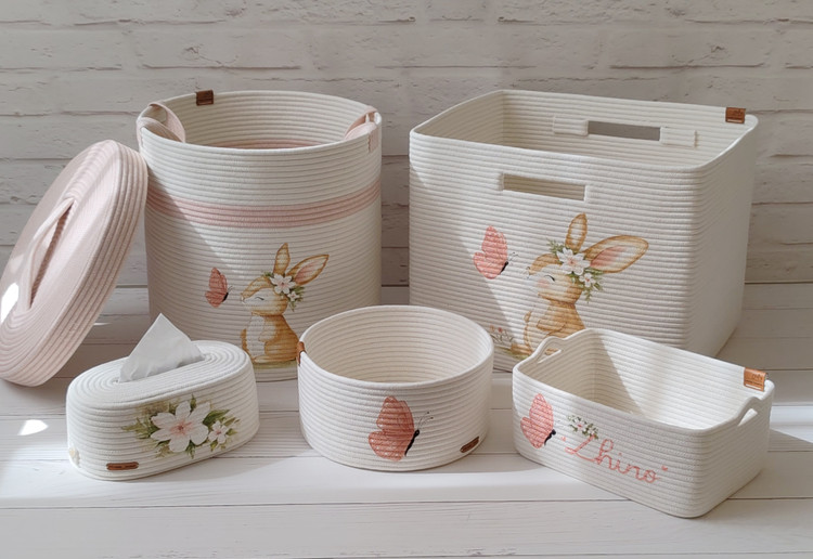 ست سیسمونی طرح خرگوش و پروانه (۲)