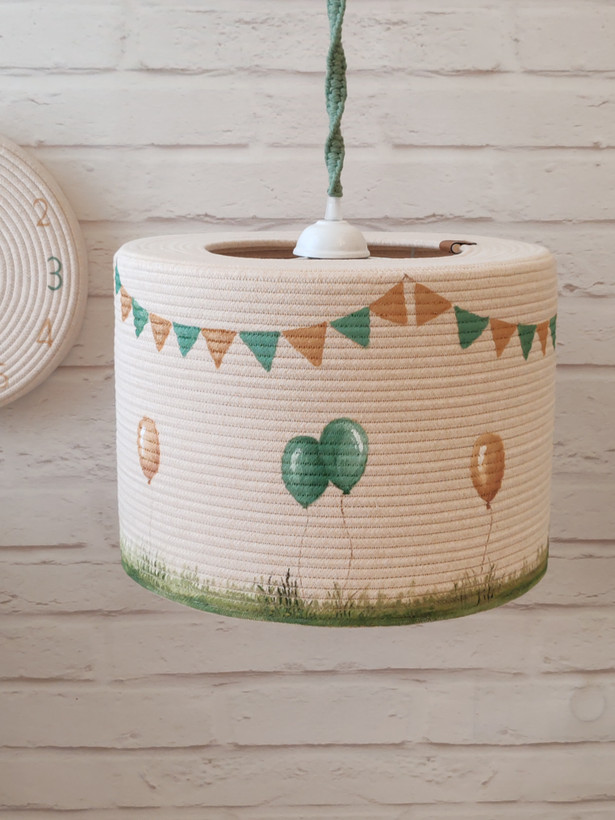 ست سیسمونی قیطان دوزی Lovely basket (نقاشی خرس وپروانه) ۷تیکه